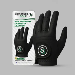 Golf Glove – Left Hand (Men’s, Black)