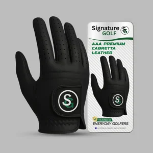 Golf Glove – Right Hand (Men’s, Black)